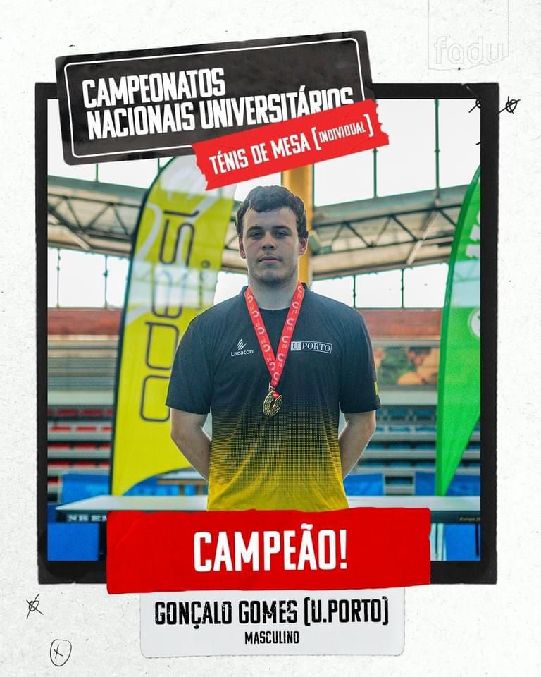 Gonçalo Gomes (CD1ºM) vence Campeonatos Universitários