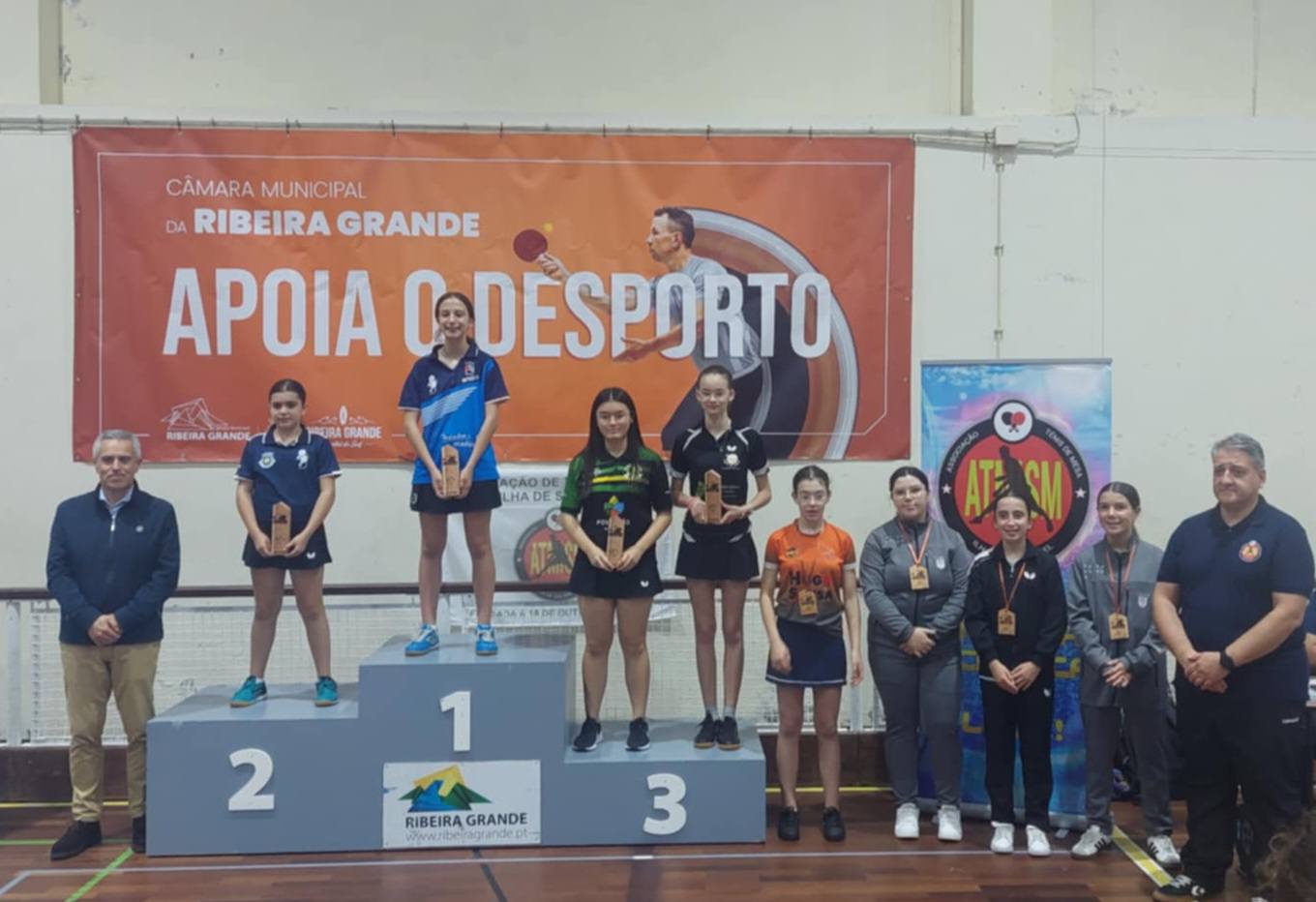 torneio ribeira grande podio s17 5 fem