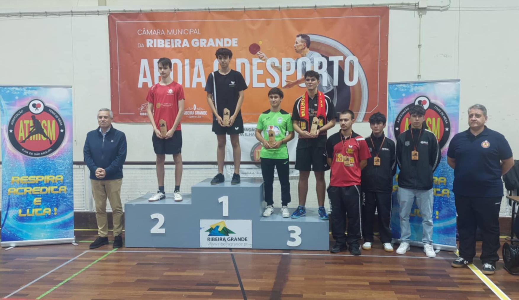 torneio ribeira grande podio s19 masc